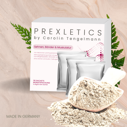 Nahrungsergänzung für Sehnen, Bänder und Muskulatur